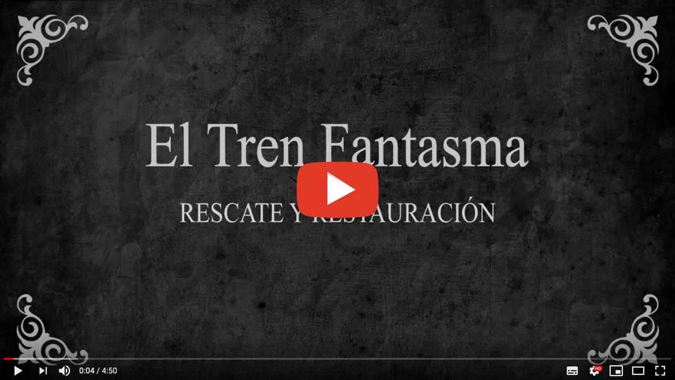 Restauración "El tren fantasma"